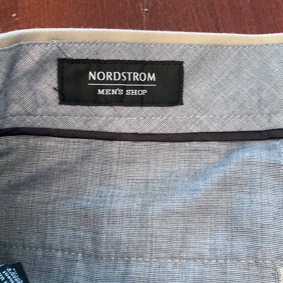 NWT- Nordstrom khaki pleated pants. Size 36 X 30. - Picture 4 of 5